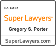 Super Lawyers Badge Gregory S. Porter