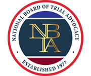 National Board Of Trial Advocacy Badge